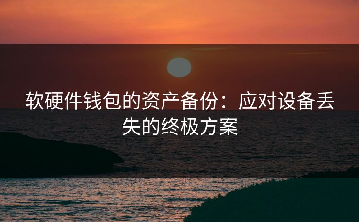 软硬件钱包的资产备份：应对设备丢失的终极方案